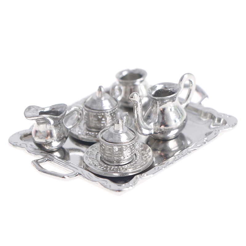 Coffee Tea Stand - 10 buah/Set 1/12 miniatur rumah boneka
