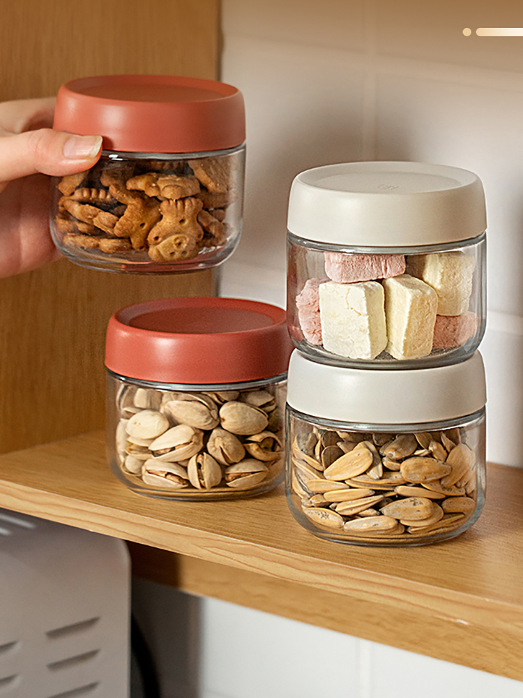 Coffee Tea Station - 280Ml Stoples Kaca Disegel Permen Kacang