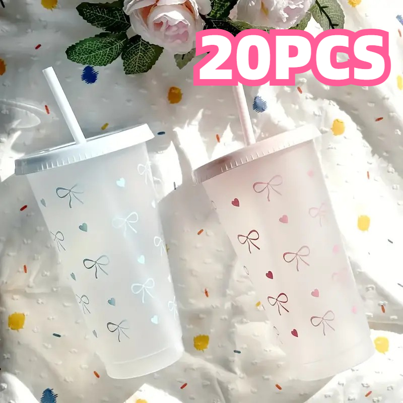 Coffee Tea Day - 20 Buah Cangkir Plastik Ikatan Simpul