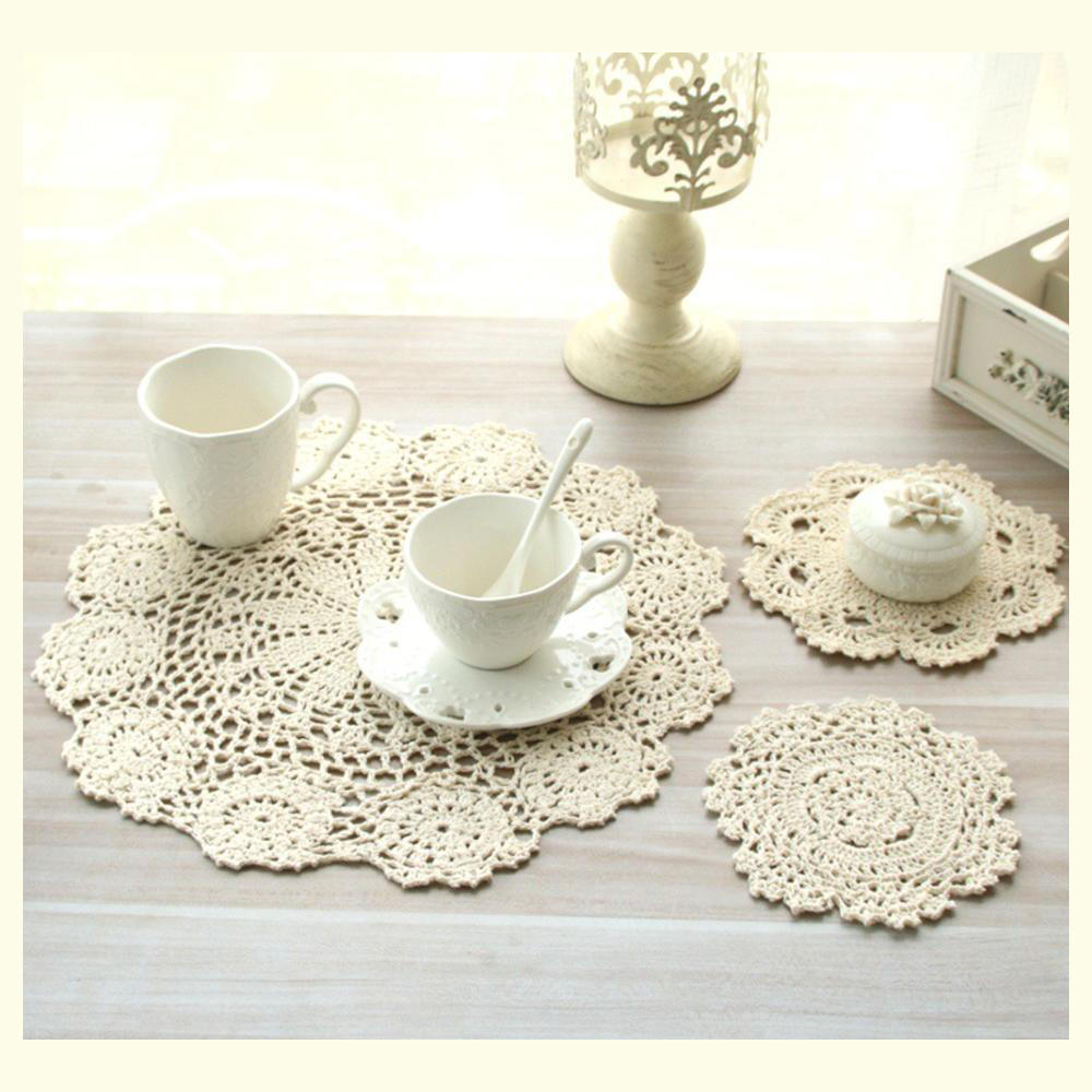 Coffee Tea Place - Modern Katun Tatakan Cangkir Coaster Mug