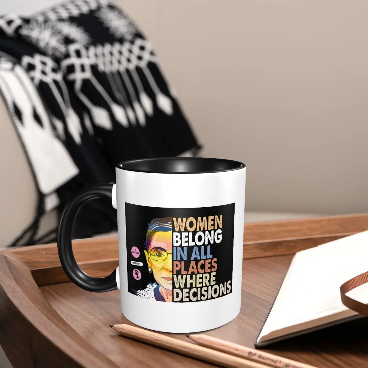 Coffee Tea Place - RBG Ruth Bader Ginsburg Wanita Berhak