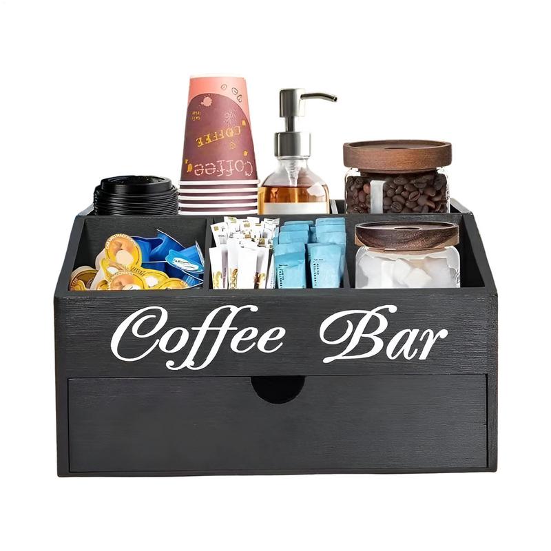 Coffee Tea Station - Pemegang teh kopi, pemegang keranjang meja