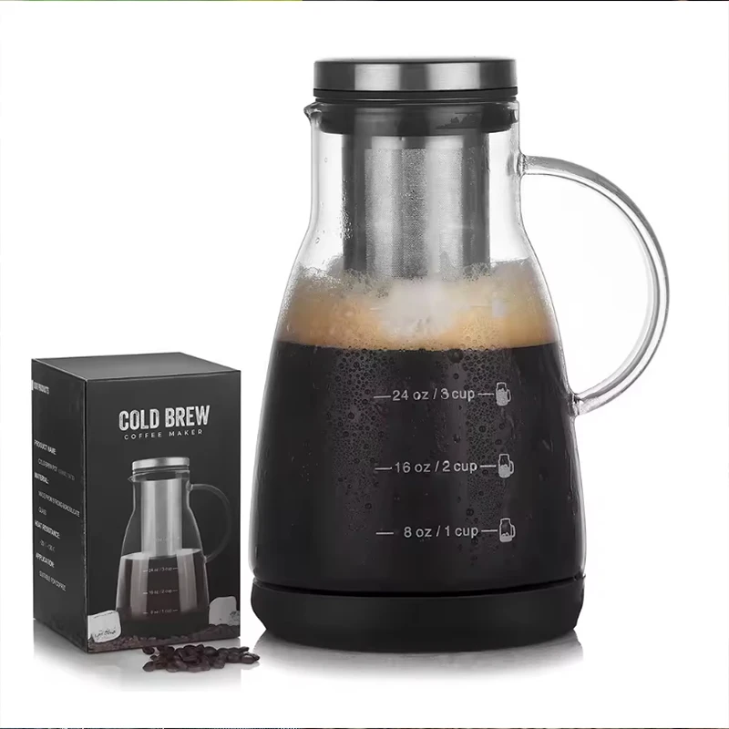 Juice Tea Coffee - Pot Kaca Pembuat Espresso Ice Drip