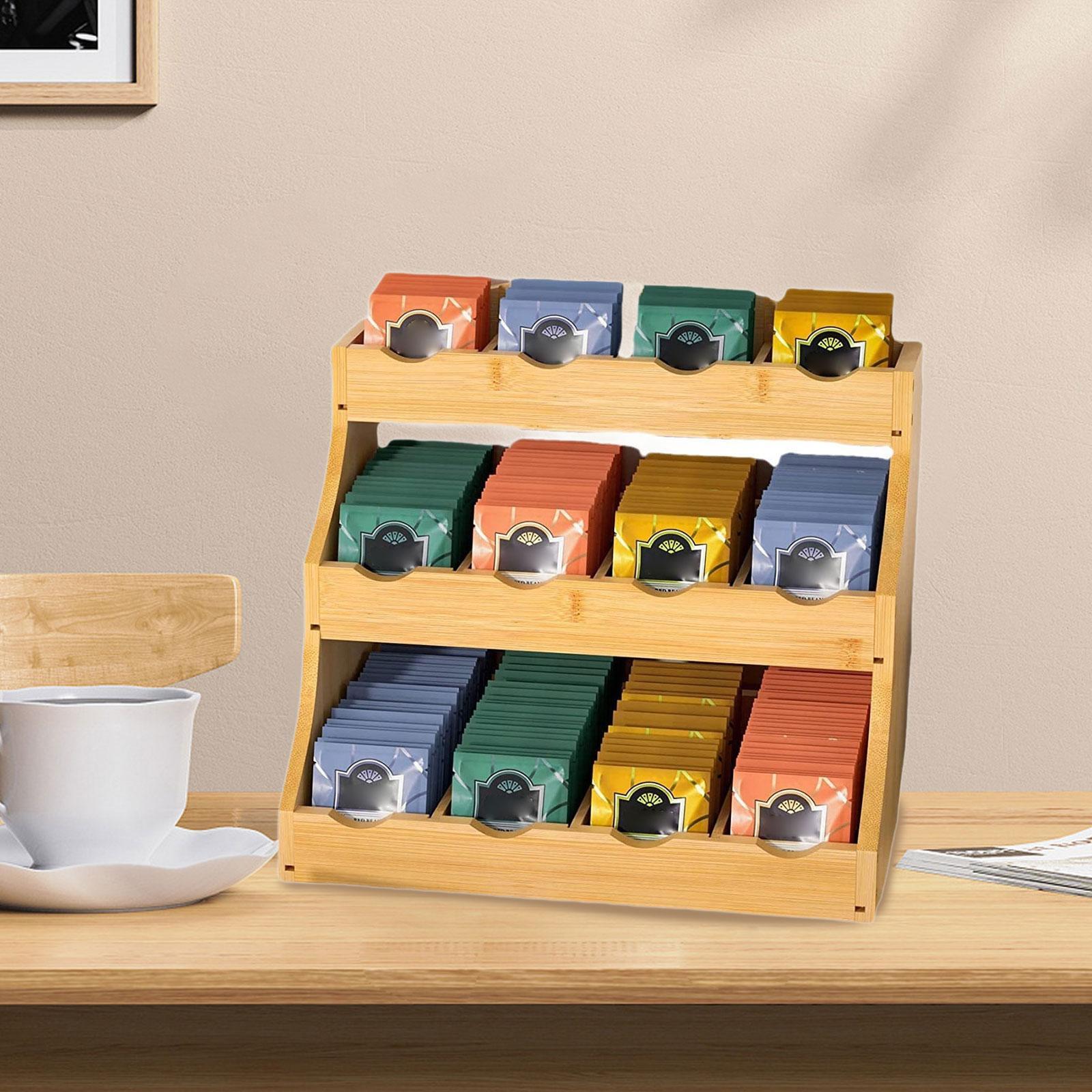 Rak Penyimpanan Teh Celup, Bum - Coffee Tea Station ulasan dan harga