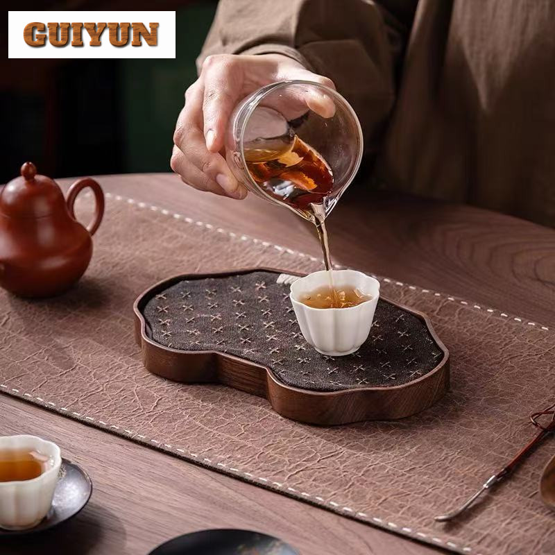 Nampan Teh Kecil Kenari Hitam  - Coffee Tea Stand ulasan dan harga