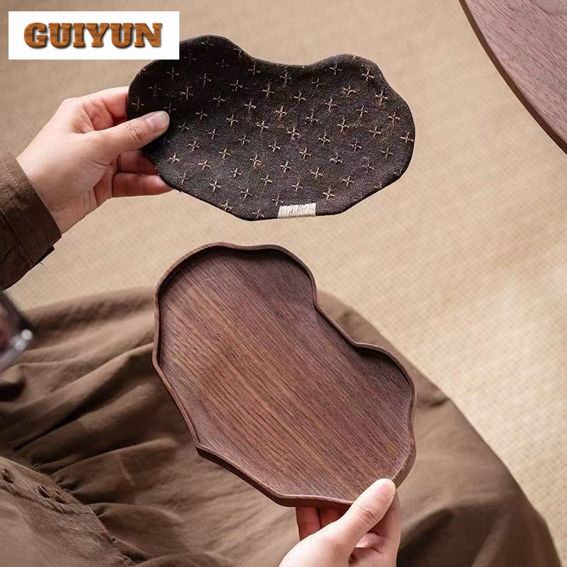 Nampan Teh Kecil Kenari Hitam  - Coffee Tea Stand ulasan dan harga