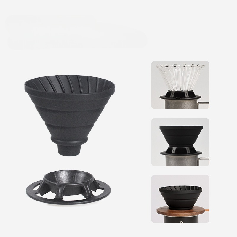Mug Filter Kopi Silikon Lipat  - Coffee Dripper V60 ulasan dan harga