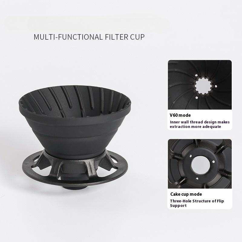 Mug Filter Kopi Silikon Lipat  - Coffee Dripper V60 ulasan dan harga