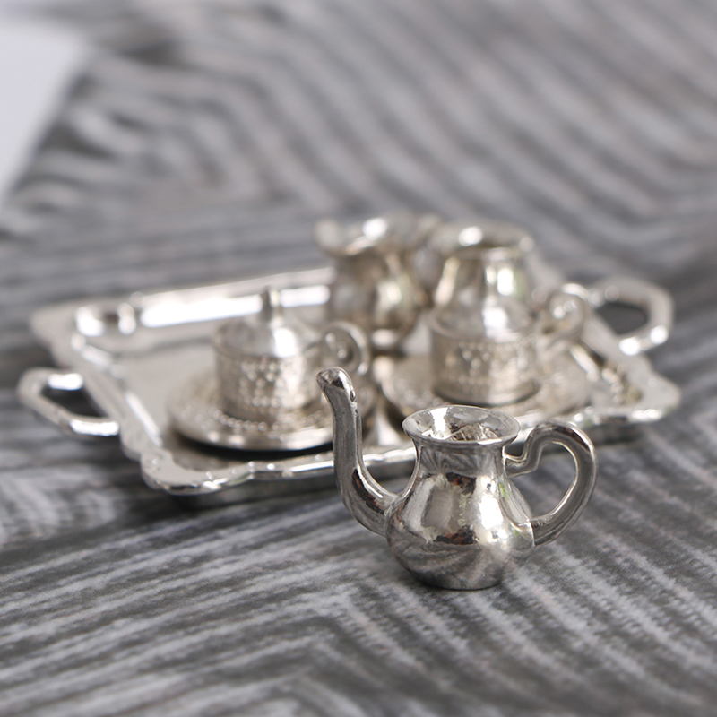 10 buah/Set 1/12 miniatur ruma - Coffee Tea Stand ulasan dan harga