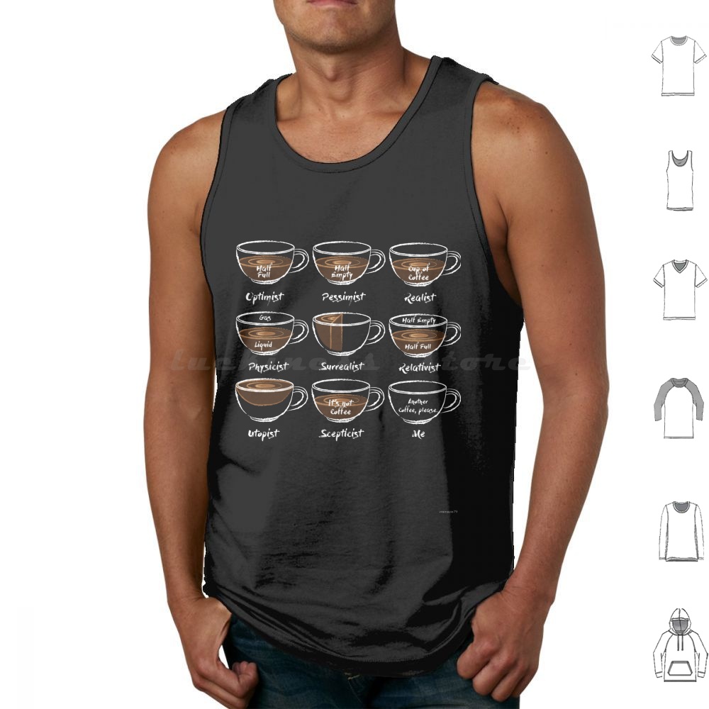Tank Top Kopi Lainnya Rompi Ta - Coffee Tea Love ulasan dan harga