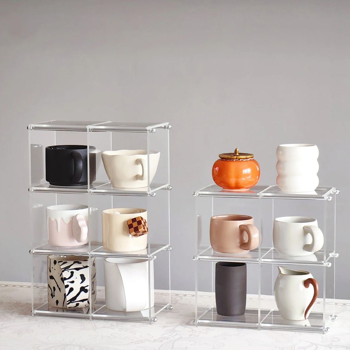Rak Pajangan Akrilik Rak Penyi - Coffee Tea Station ulasan dan harga