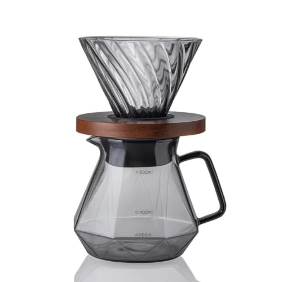 Set Pembuat Kopi Pour Over Caf - Coffee Dripper V60 ulasan dan harga