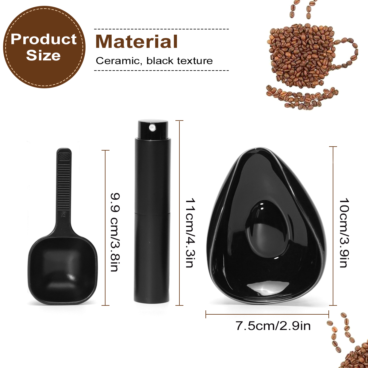 Leeseph Set cangkir dosis biji - Coffee Tea Stand ulasan dan harga