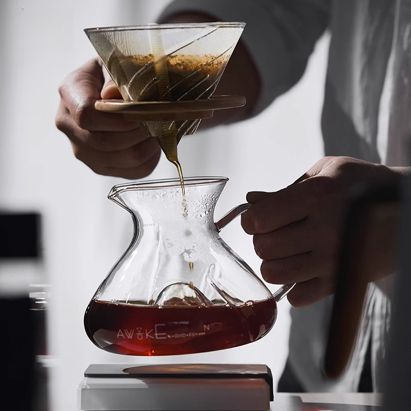 Set Pembuat Kopi Pour Over den - Coffee Dripper V60 ulasan dan harga