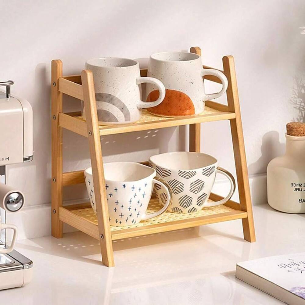 Rak Penyimpanan 2-Tingkat dari - Coffee Tea Stand ulasan dan harga