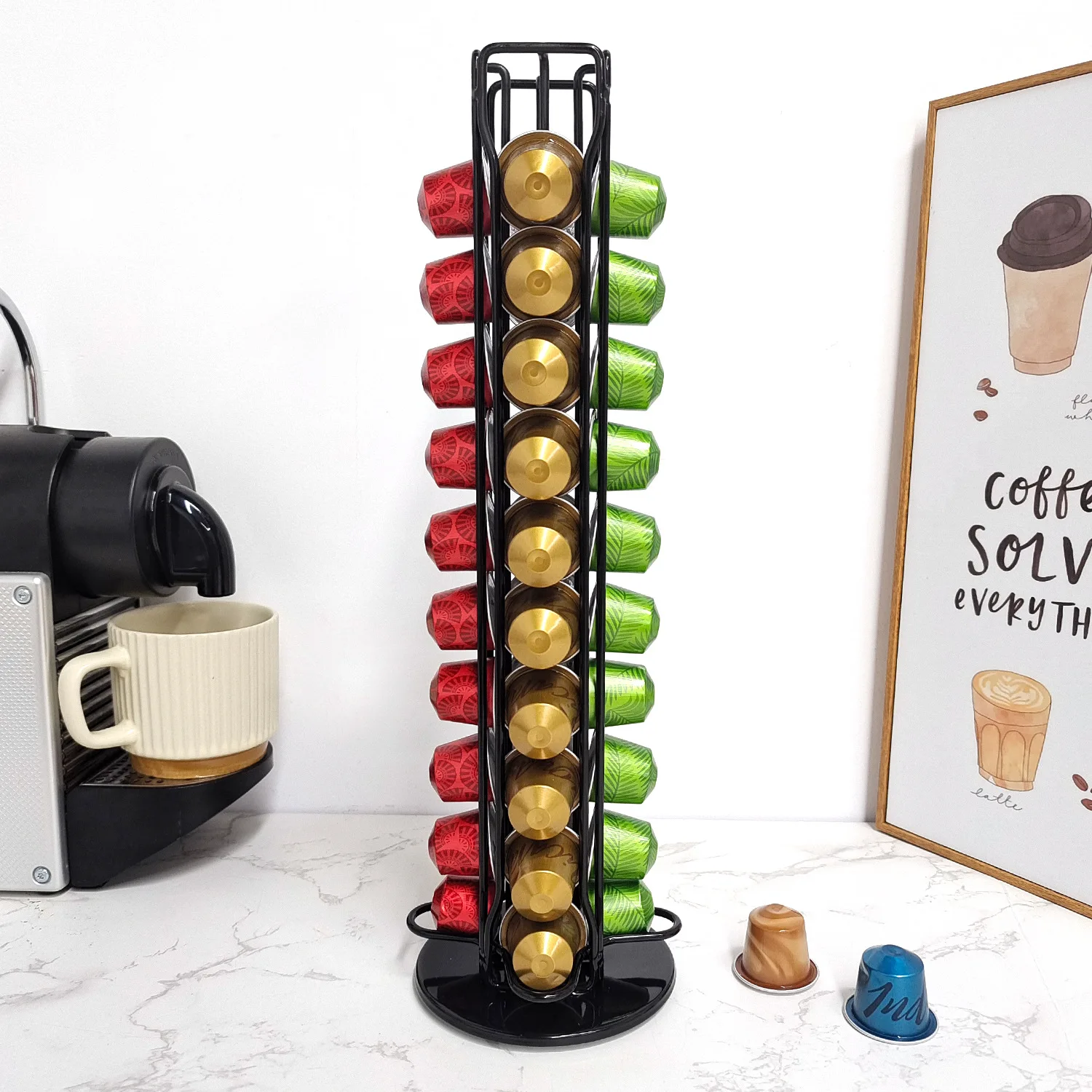 1 buah pemegang Pod kopi Nespr - Coffee Tea Stand ulasan dan harga