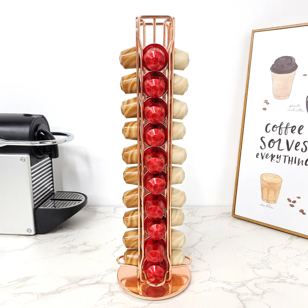 1 buah pemegang Pod kopi Nespr - Coffee Tea Stand ulasan dan harga