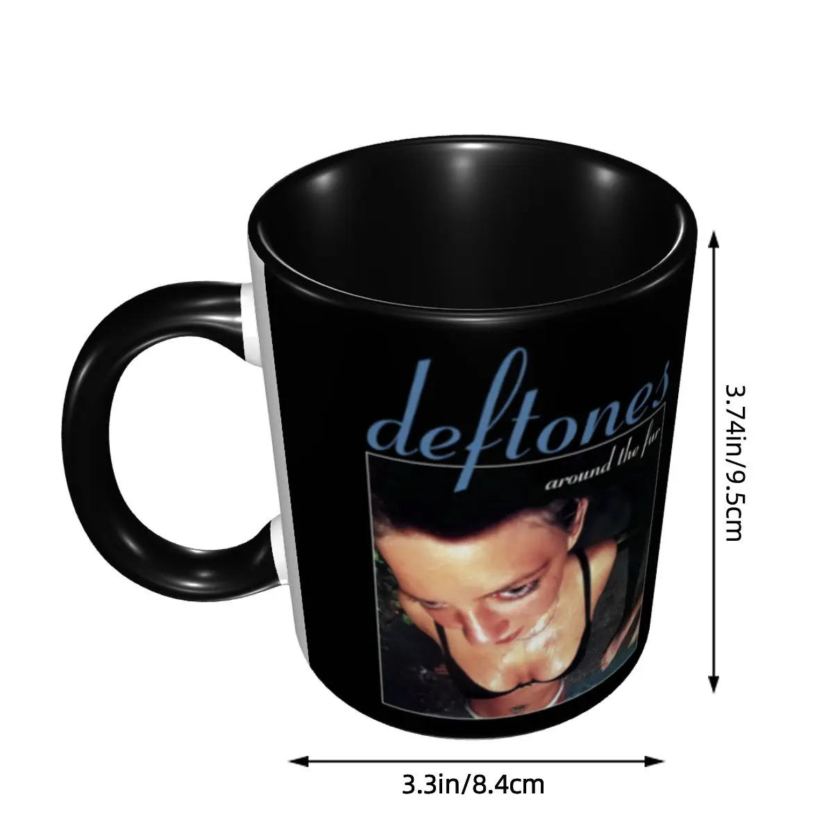 Mug Kopi Keramik DIY Custom Al - Alternative To Coffee And Tea ulasan dan harga