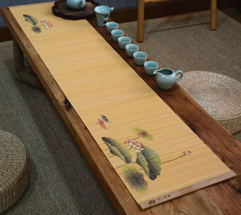 Alas Cangkir Bambu Aksesori Te - Coffee Tea Place ulasan dan harga