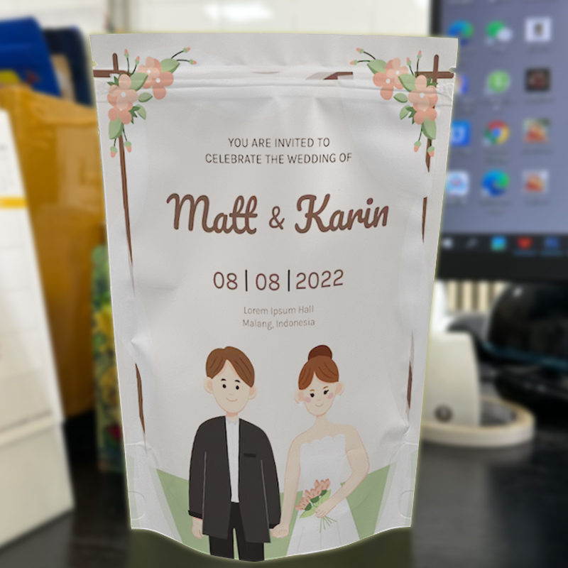 Kantong Resealable Custom Prin - Coffee Tea Day ulasan dan harga