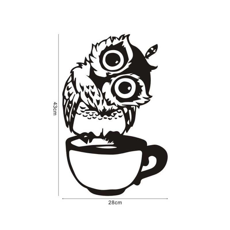 Stiker Dinding Lucu Gambar Bur - Wallpaper Coffee And Tea ulasan dan harga