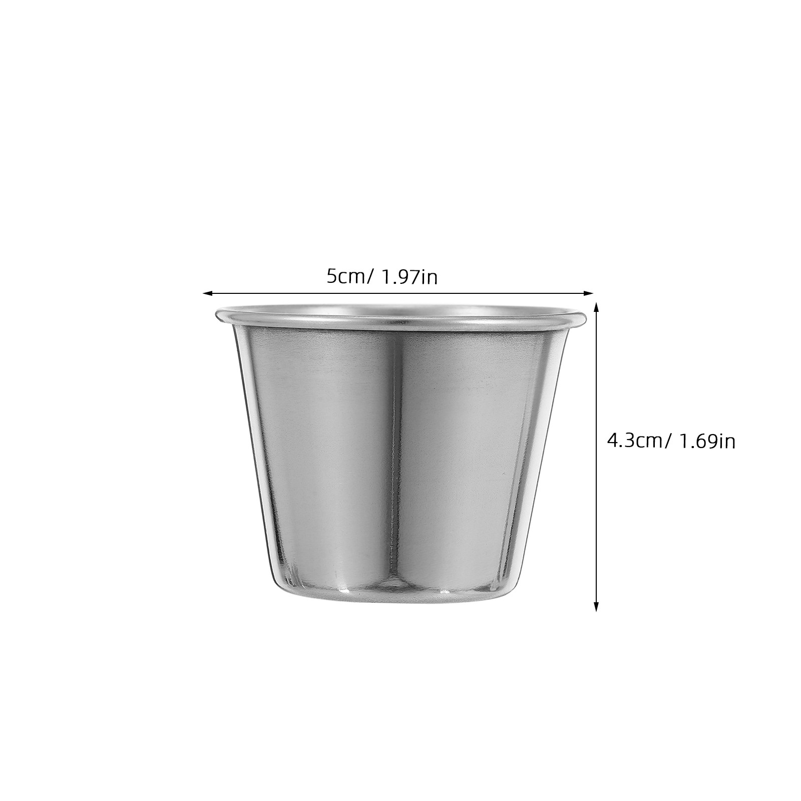 12Pcs Gelas Minuman Stainless  - Juice Tea Coffee ulasan dan harga
