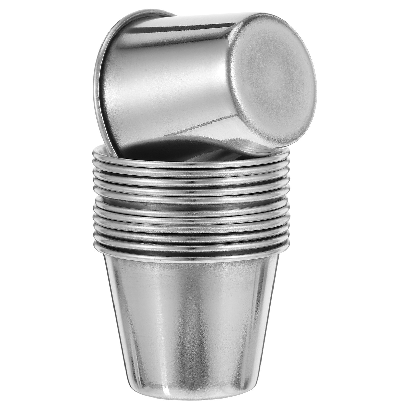12Pcs Gelas Minuman Stainless  - Juice Tea Coffee ulasan dan harga