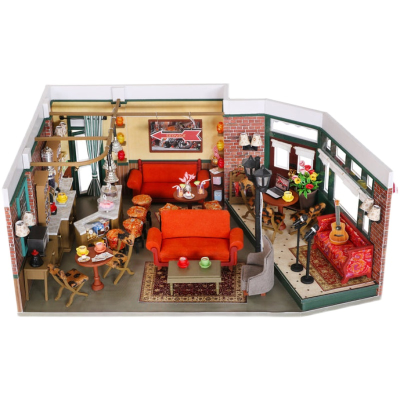 Miniatur kafe rumah kayu tenga - Coffee Tea Station ulasan dan harga