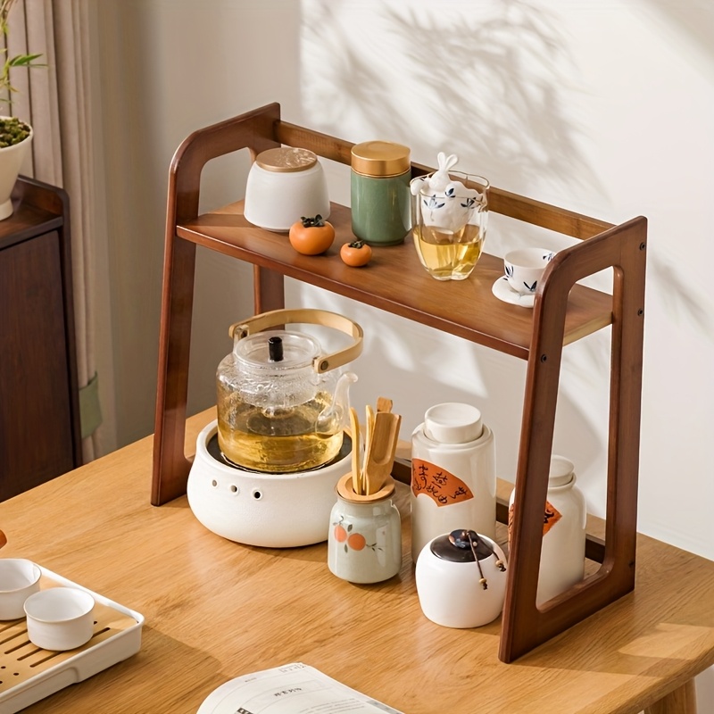 Rak Penyimpanan Tempat Cangkir - Coffee Tea Station ulasan dan harga